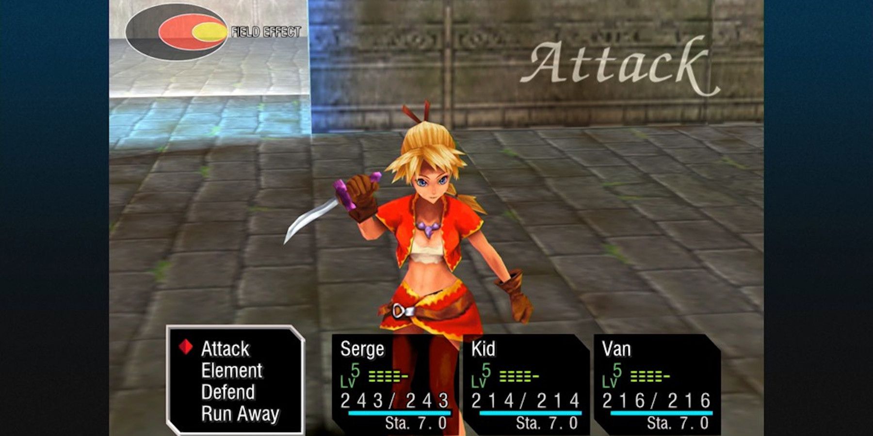 Chrono Cross: The Radical Dreamers Edition - Battle System Explained