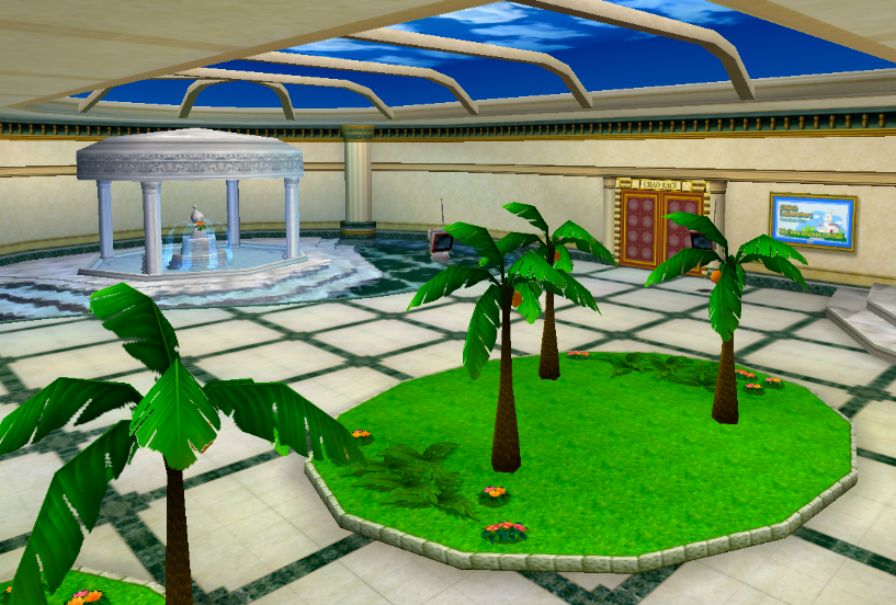 The Chao Garden from the original Sonic Adventure